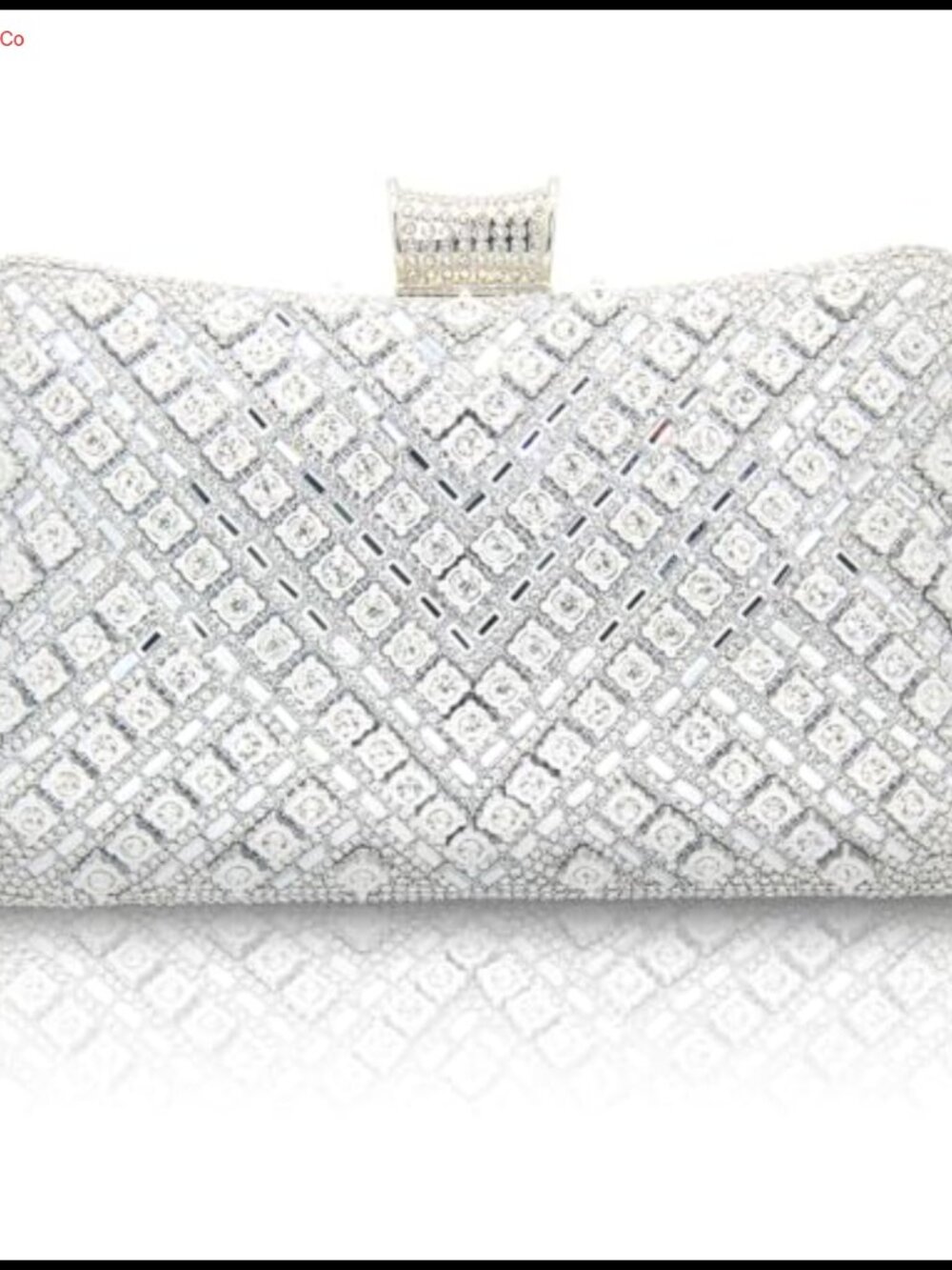 Rhinestone Clutch Evening Bag Sparkly Sequin Crossbody Purse
